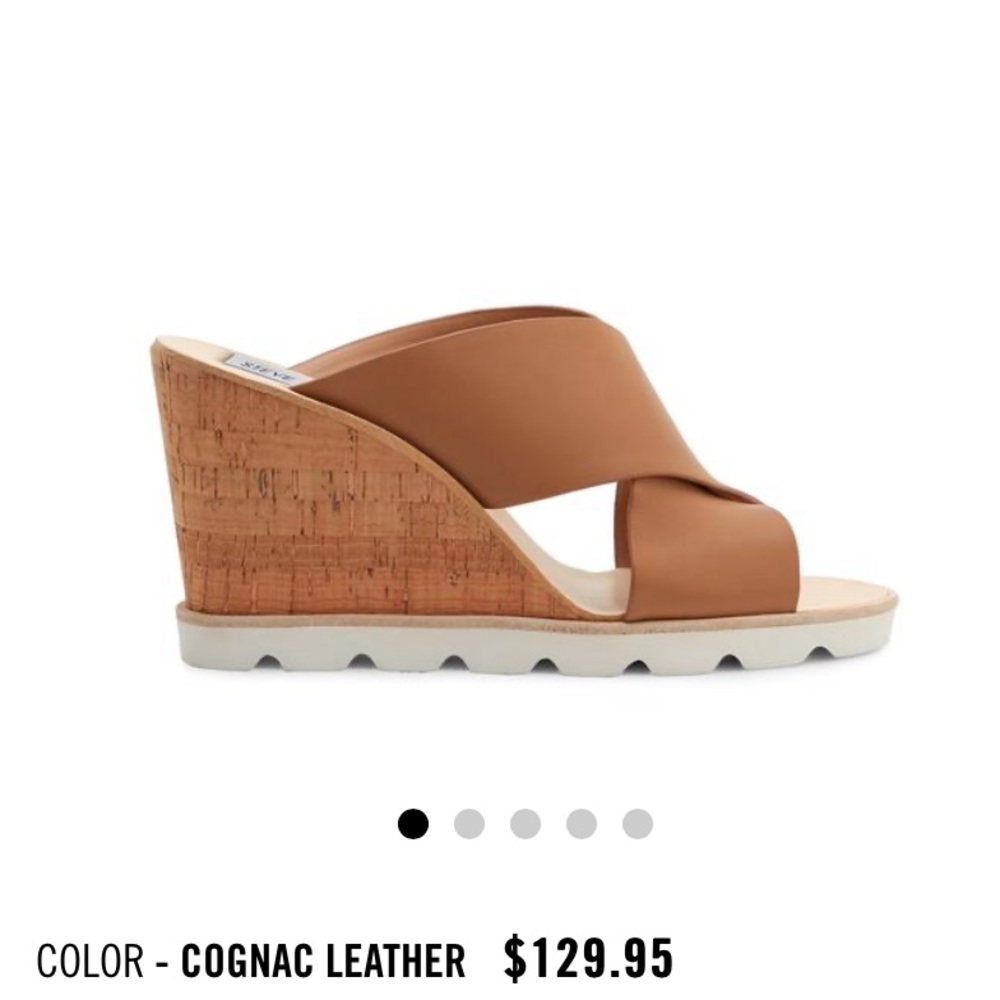 Steve Madden Floretta Cognac sandals - New in box